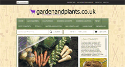 Desktop Screenshot of gardenandplants.co.uk