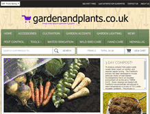 Tablet Screenshot of gardenandplants.co.uk